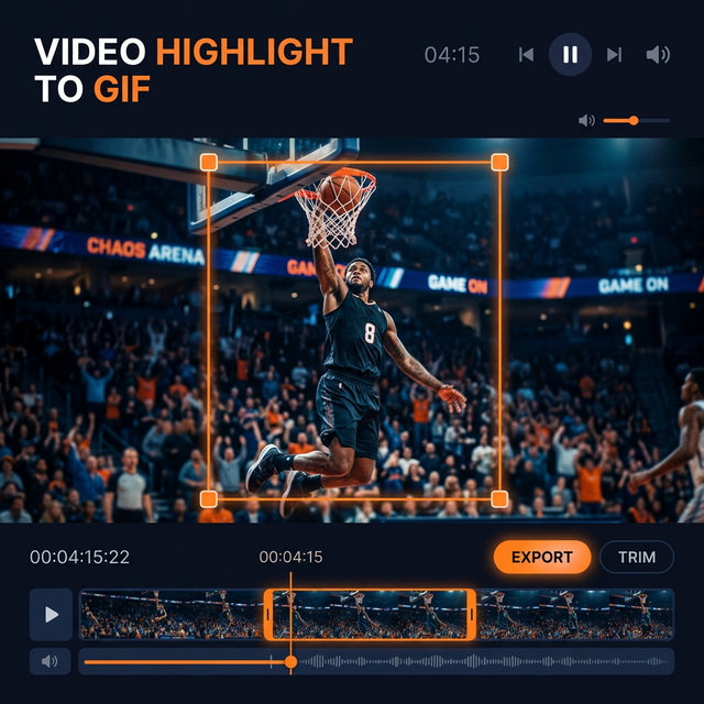 Video Highlight to GIF: How to Capture Epic Moments Instantly