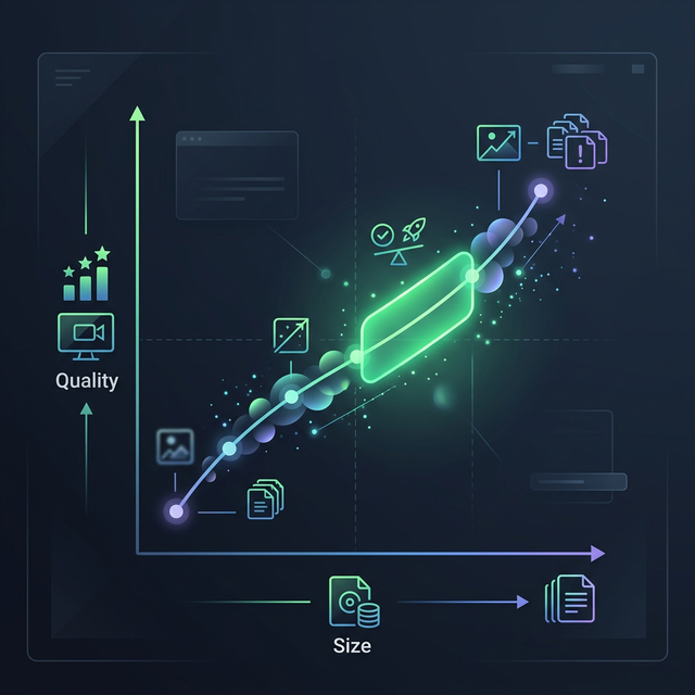 Quality vs Size Chart